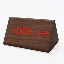 USB Wooden Digital Clock with Humidity and Temperature Display_1
