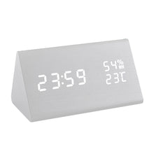 USB Wooden Digital Clock with Humidity and Temperature Display_11