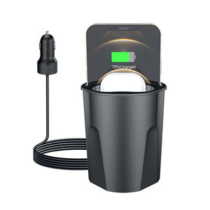 4 in 1 Multi-Functional Car Wireless Cup Charging Station_1