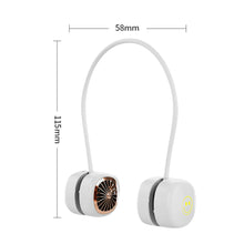 USB Charging Bendable Mini Neck Hanging Bladeless Fan_7