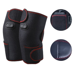 USB Interface Infrared Heating Knee Warmers Massage Pads_4