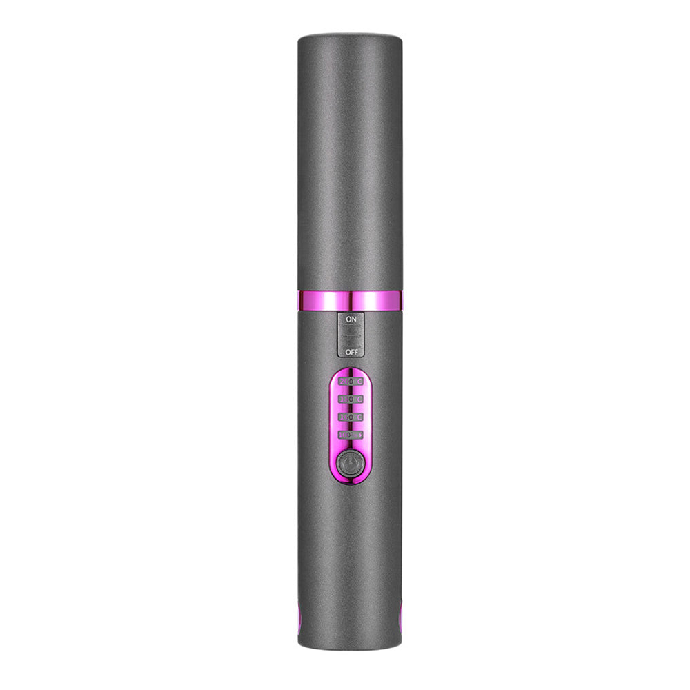 2-in-1 Cordless Hair Straightener and Curler- USB Rechargeable_0
