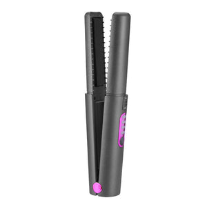 2-in-1 Cordless Hair Straightener and Curler- USB Rechargeable_4
