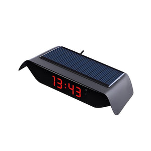 4-in-1 High Precision Dual Powered Digital Clock for Car_1
