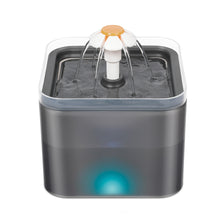 USB Charging 2L Pet Drinking Water Fountain with LED Lights_4