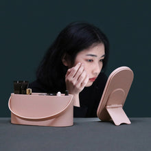 USB Rechargeable Vanity Makeup Storage Bag with LED_9