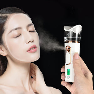 USB Charging Portable Facial Mist Sprayer with Skin Analyzer_7