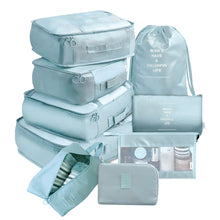9 PCs Premium Travel Organizer Storage Bags