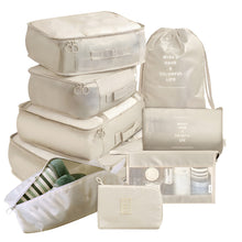 9 PCs Premium Travel Organizer Storage Bags
