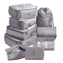 9 PCs Premium Travel Organizer Storage Bags