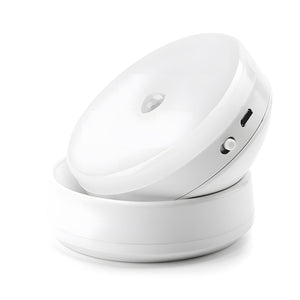 USB Rechargeable Motion Sensor 360° Rotating LED Lamp_1