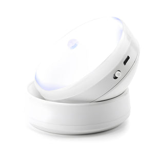 USB Rechargeable Motion Sensor 360° Rotating LED Lamp_2