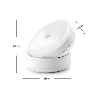 USB Rechargeable Motion Sensor 360° Rotating LED Lamp_4