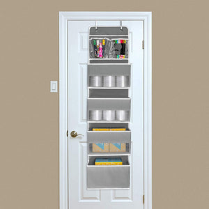 Door Hanging Nursery Toys Foldable Closet Organizer_6