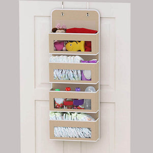 Door Hanging Nursery Toys Foldable Closet Organizer_7