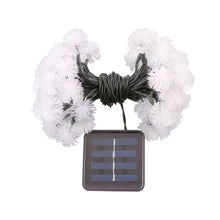 Solar Powered LED Dandelion Flower Pompom Lights