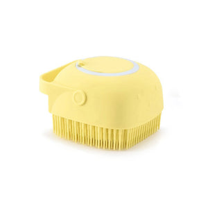 Waterproof Soft Silicone Bath Massage Glove for Pets_7