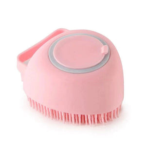 Waterproof Soft Silicone Bath Massage Glove for Pets_12