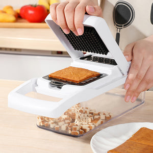 4 Blades Pro Vegetable Slicer and Dicer with Container_7