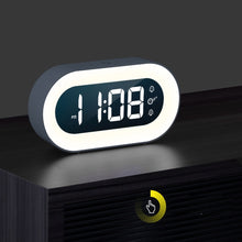 USB Charging LED Night Lamp and Digital Alarm Clock_13