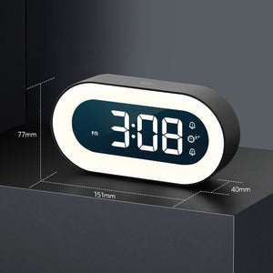USB Charging LED Night Lamp and Digital Alarm Clock_14