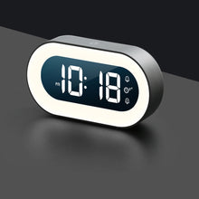 USB Charging LED Night Lamp and Digital Alarm Clock_4