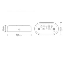 USB Charging LED Night Lamp and Digital Alarm Clock_5