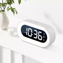 USB Charging LED Night Lamp and Digital Alarm Clock_7