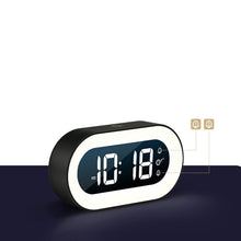 USB Charging LED Night Lamp and Digital Alarm Clock_11