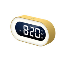 USB Charging LED Night Lamp and Digital Alarm Clock_3