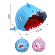 Baby Beach Shark Tent with Shallow Dipping Pool