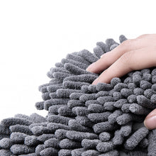 Three Sections Microfiber Auto Detailing Cleaning Brush_3