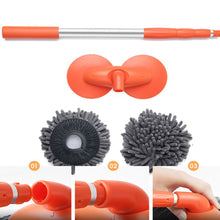 Three Sections Microfiber Auto Detailing Cleaning Brush_8