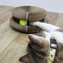Foldable Cardboard Scratching Post Cat Scraping Pad_4