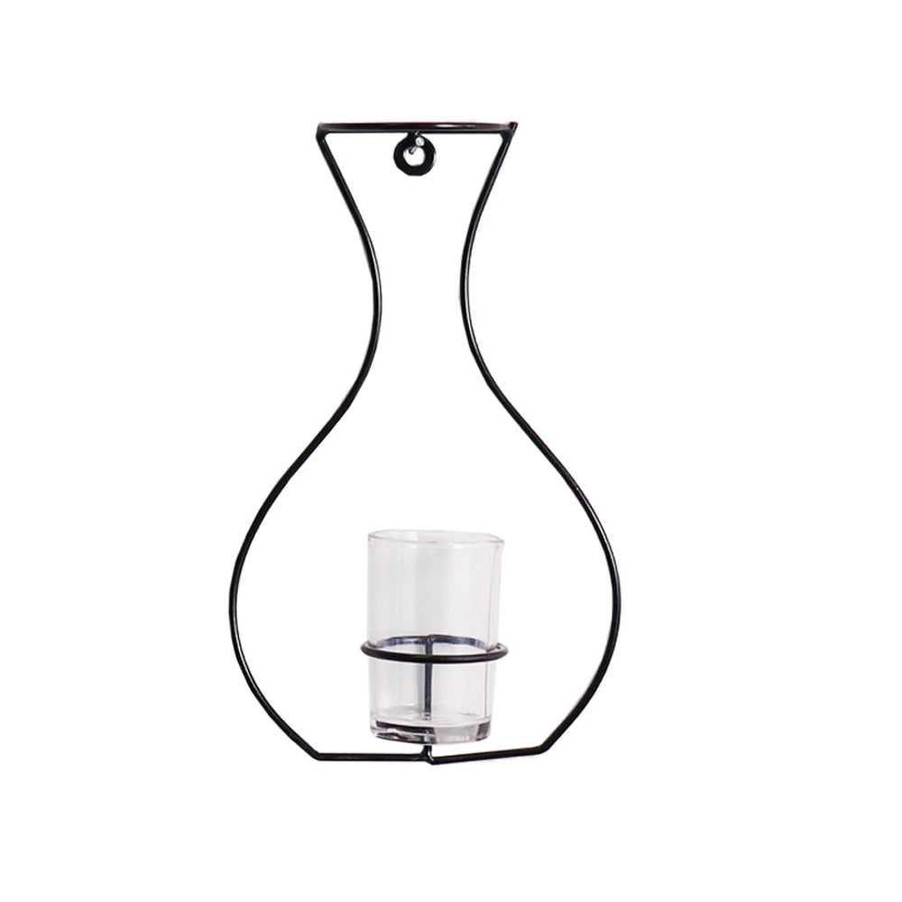 Creative Wire Hanging Nordic Minimalist Wall Vase Planter_1
