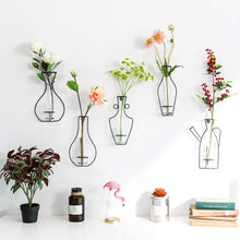Creative Wire Hanging Nordic Minimalist Wall Vase Planter_14