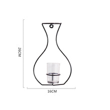 Creative Wire Hanging Nordic Minimalist Wall Vase Planter_6