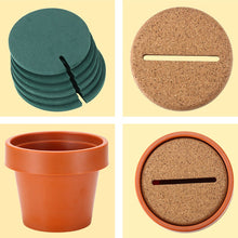DIY Pack of 6 Non Slip Beverage Coasters Insulation Pad_12