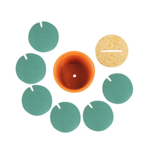 DIY Pack of 6 Non Slip Beverage Coasters Insulation Pad_2