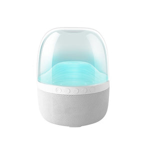 USB Charging Glazed Colorful Luminous Bluetooth Speaker_1