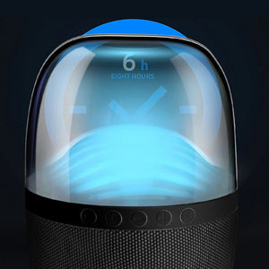 USB Charging Glazed Colorful Luminous Bluetooth Speaker_6