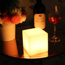 USB Rechargeable Remote Controlled LED Glowing Cube_7