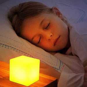 USB Rechargeable Remote Controlled LED Glowing Cube_9
