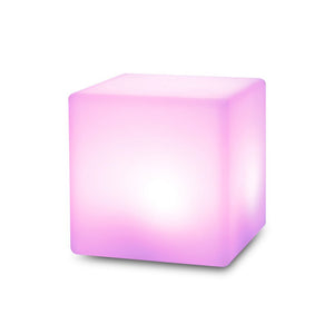 USB Rechargeable Remote Controlled LED Glowing Cube_2