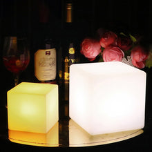 USB Rechargeable Remote Controlled LED Glowing Cube_6