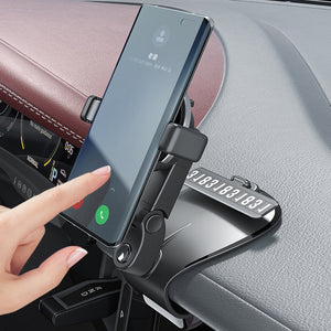 Car Dashboard Mobile Phone Holder with Parking Number_14
