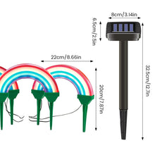 Outdoor Garden Rainbow Decorative Lights-Solar Powered_9