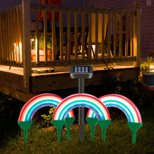Outdoor Garden Rainbow Decorative Lights-Solar Powered_7