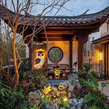 Solar Powered Outdoor Garden Decorative Owl Light_10