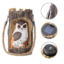Solar Powered Outdoor Garden Decorative Owl Light_13
